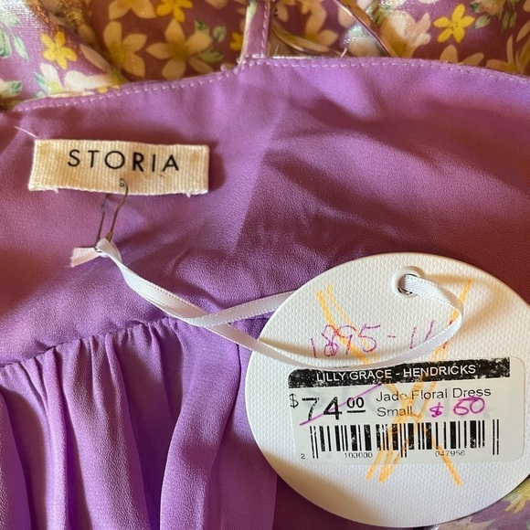 NWT Storia Jade floral dress. - Picture 4 of 6